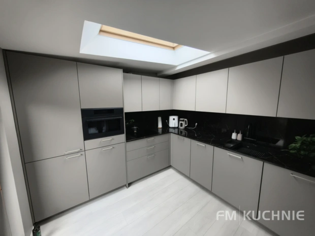 Kuchnia na wymiar Nobilia Senso Machiato Premium Softline Piaskowy mat g16103