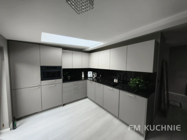 Kuchnia Nobilia Senso Machiato Premium matowy - Softline Piaskowy mat 4 - FM KUCHNIE Kraków